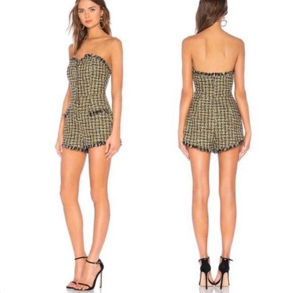 NBD Pants - NBD Tweed Romper